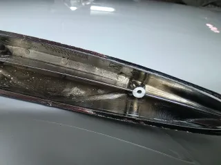 Cresta Cromada Vespa LX Piaggio guardabarros