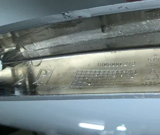 Cresta Cromada Vespa LX Piaggio guardabarros