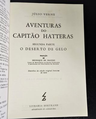 Aventuras do Capitão Hatteras de Júlio Verne