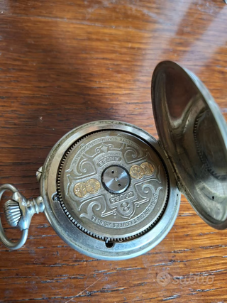 Orologio da tasca Hebdomas 8 giorni