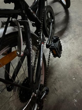 Bicicleta Plegable Negra
