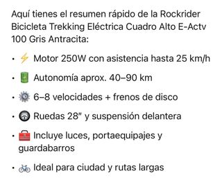 Bicicleta Eléctrica Gris