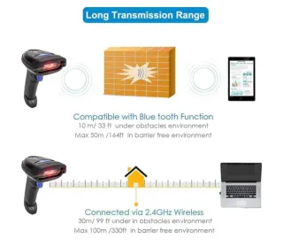 Scanner Codice a Barre NETUM NT-1228BC Bluetooth
