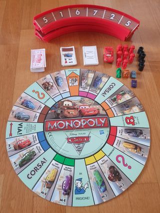 Monopoly Cars 2 per bambini 5+
