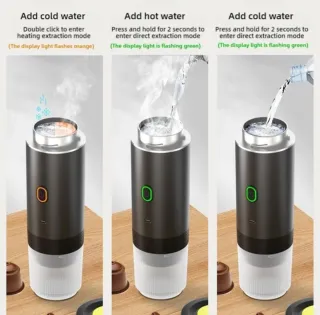 Macchina da caffè portatile 3 in 1