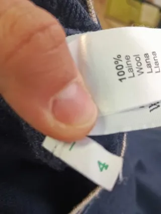 Jersey Lacoste V-Neck Talla XL