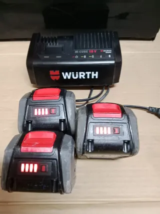 Combo triple Wurth 18V motor Brushless