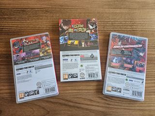 Pack Persona 5 Switch (Royal, Strikers, Tactica)