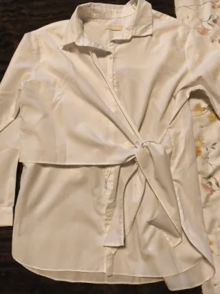 Camisa blanca niña Zara Talla 11-12