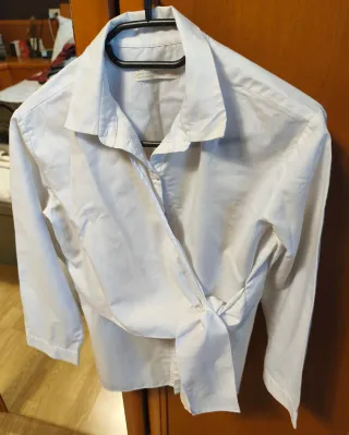 Camisa blanca niña Zara Talla 11-12