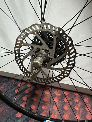 Rueda trasera de bicicleta 29 con disco