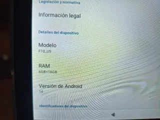 Tablet 10 Gris con Funda Fezawio