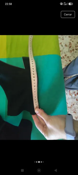 Botines negros tacón bajo, nuevos sin estrenar