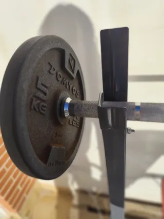 Banco musculación FITFIU + pesas
