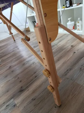 Camilla de masaje completa con 4 botes de aceite