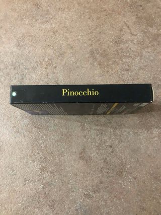 VHS Pinocchio di Roberto Benigni (2002)