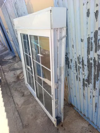 Ventana aluminio corredera 140/155 cm