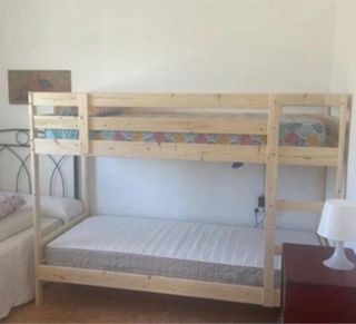 Litera madera como nueva