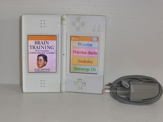 Nintendo DS Lite Blanca + Brain Training