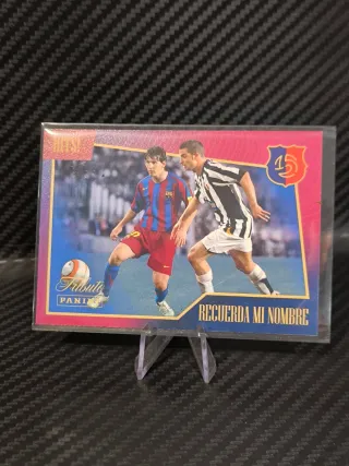 Cromo Leo Messi Panini Tributo