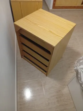 Cajonera de madera