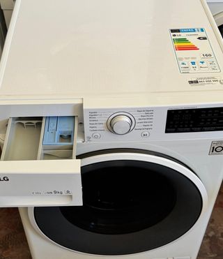 Lavadora LG 9 kg A+++ -20%