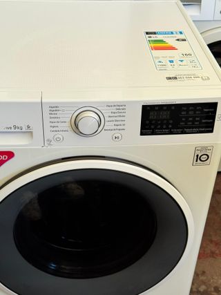 Lavadora LG 9 kg A+++ -20%