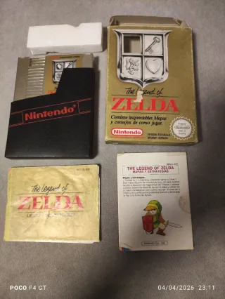 The Legend of Zelda Nintendo NES (Español)