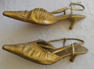 Zapatos Pedro Miralles Piel Dorados