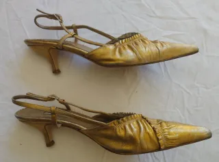 Zapatos Pedro Miralles Piel Dorados