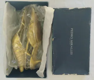 Zapatos Pedro Miralles Piel Dorados