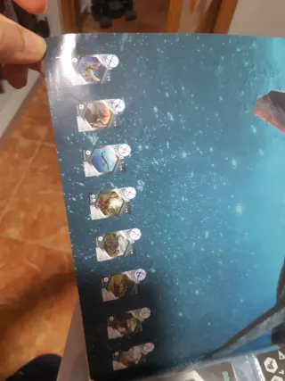 Álbum Cromocartas Jurassic World Día