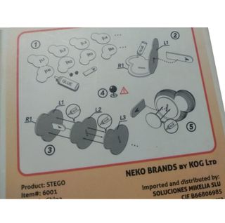 Set 3 PUZZLES 3D- STEGO + PINGÜI + TRICERA