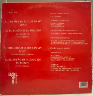 Vinilo Piropo - The Dream Is Just In My Mind