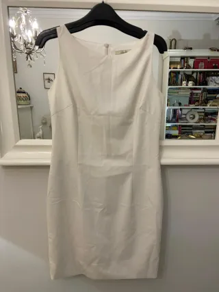 Vestido blanco Zara