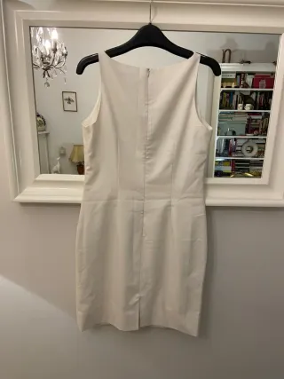 Vestido blanco Zara