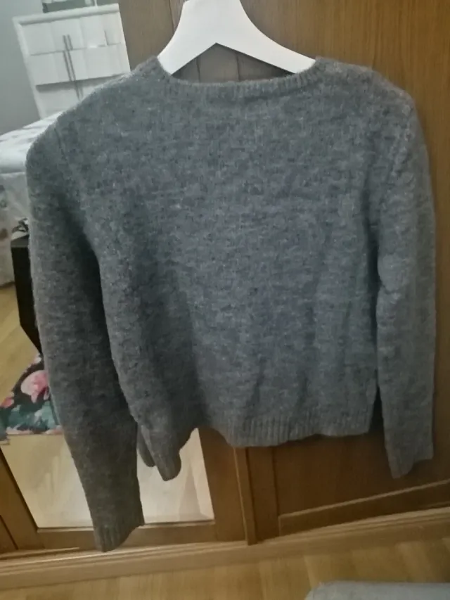 Cárdigan Mango Gris Talla M