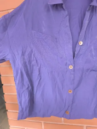 Blusa Morada Maruwa Talla XL