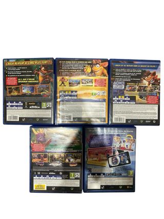 Pack 9 Juegos PS4 Crash Spyro Saber es Poder