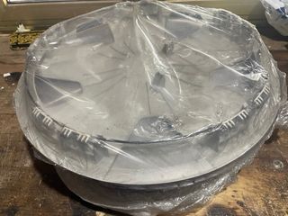 Tapacubos Honda Plateado