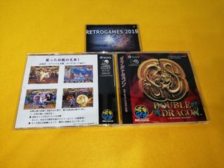 NEO GEO CD DOUBLE DRAGON NEOGEO SPINE CARD