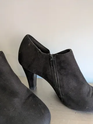 Botines tacón Corina negros