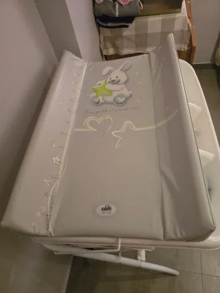 Cambiador bañera bebé plegable