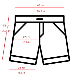 Pantaloncini GUY marroni taglia 50