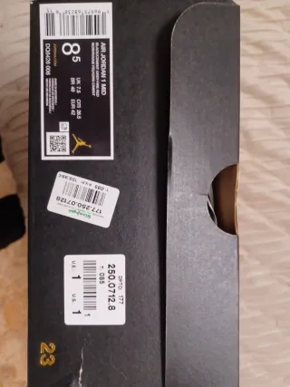 Zapatillas Air Jordan 1 Mid Originales