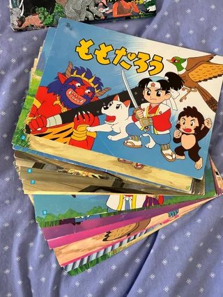 Lote de 5 libros infantiles en japonés niños