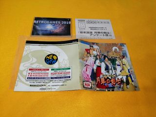 Neo Geo AES GEKKA NO KENSHI LAST BLADE Neogeo REG