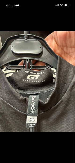 Conjunto de maillot y culotte ASSOS negro