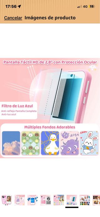 Móvil Rosa Infantil Zorro