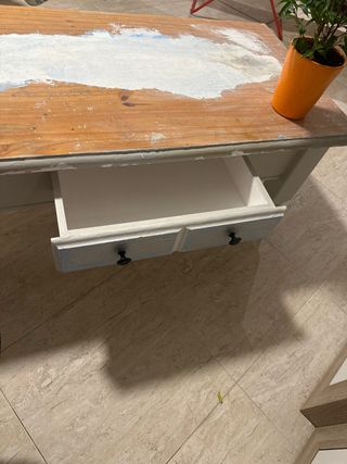 Mesa auxiliar de centro de madera